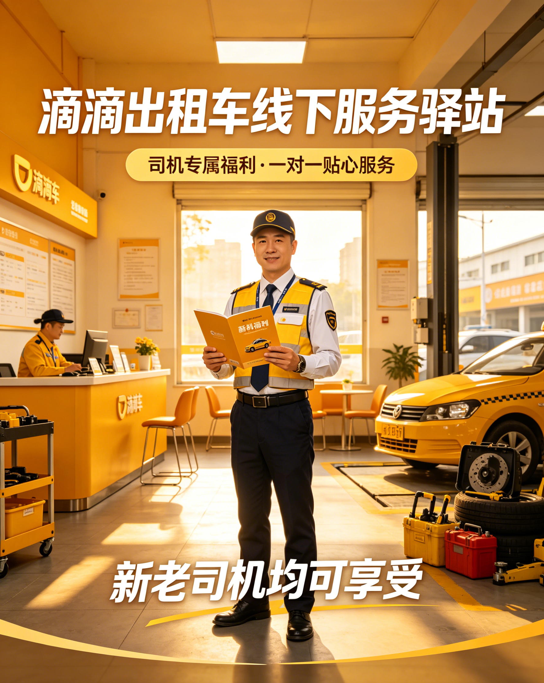 滴滴官方出租车线下服务驿站正式上线！